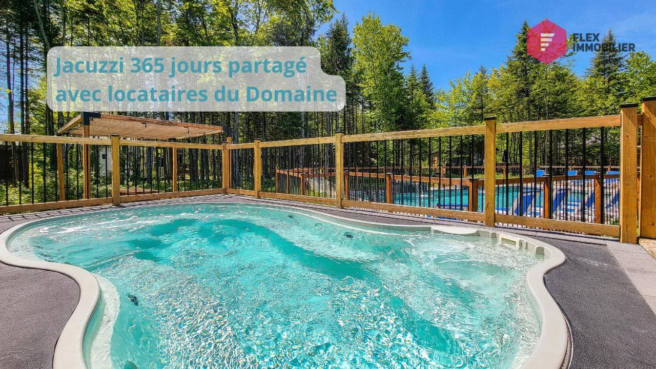 Le Bleu Bourgeois De Portneuf - Natural Elegance - Hot Tub, Sauna And Pool Pont-Rouge 외부 사진
