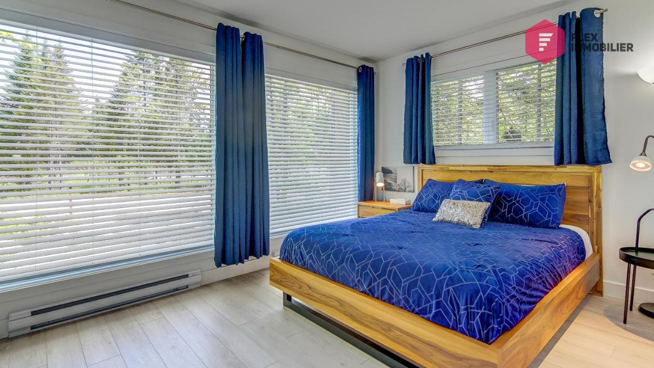 Le Bleu Bourgeois De Portneuf - Natural Elegance - Hot Tub, Sauna And Pool Pont-Rouge 외부 사진