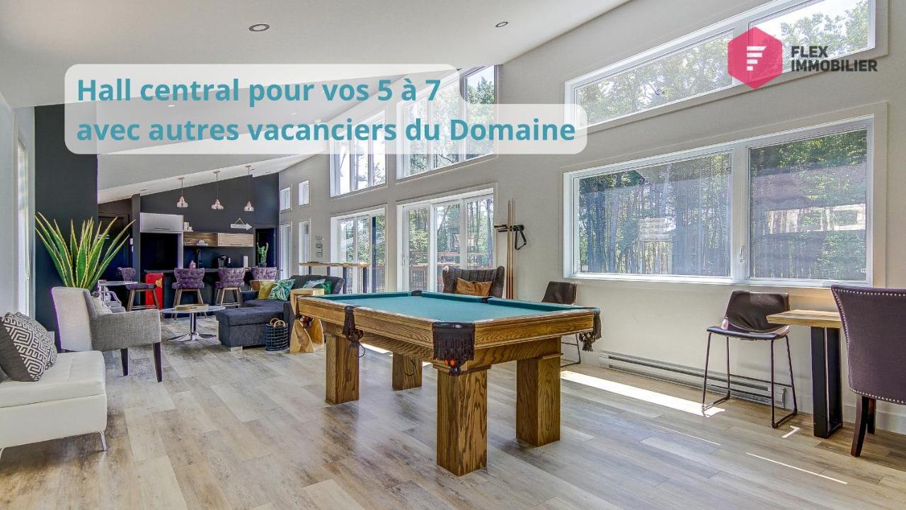 Le Bleu Bourgeois De Portneuf - Natural Elegance - Hot Tub, Sauna And Pool Pont-Rouge 외부 사진