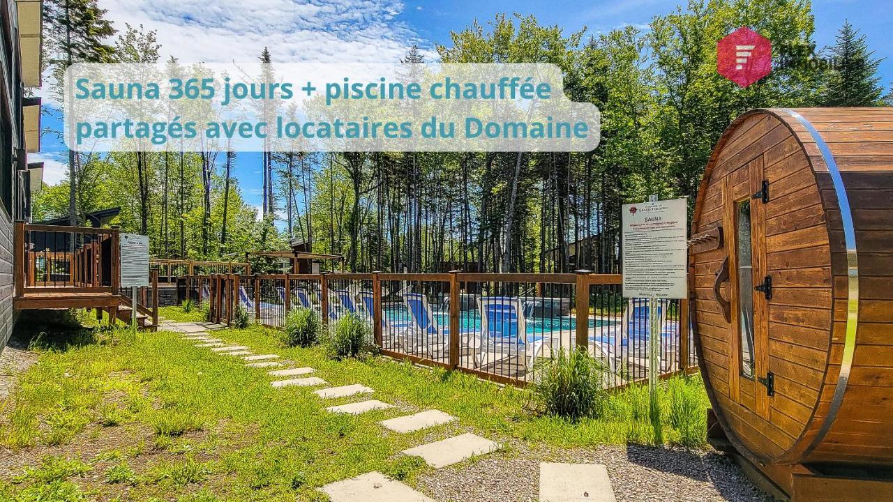 Le Bleu Bourgeois De Portneuf - Natural Elegance - Hot Tub, Sauna And Pool Pont-Rouge 외부 사진