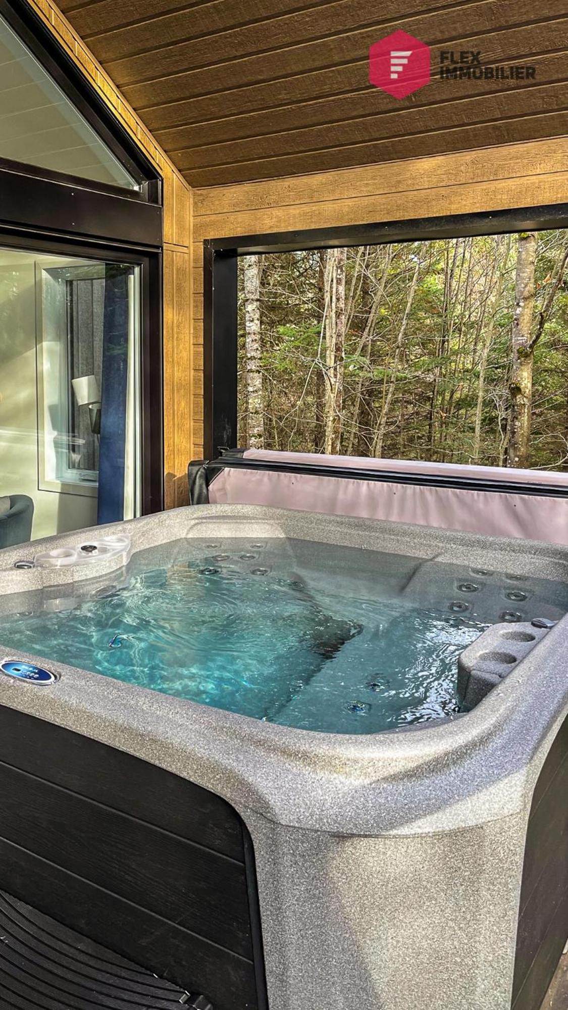 Le Bleu Bourgeois De Portneuf - Natural Elegance - Hot Tub, Sauna And Pool Pont-Rouge 외부 사진